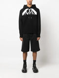 Alexander McQueen logo-print cotton hoodie